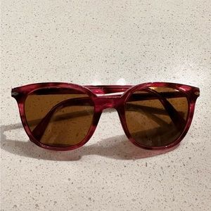 Persol burgundy sunglasses
